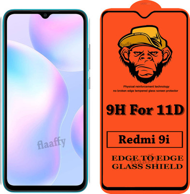 CRodible Edge To Edge Tempered Glass for Redmi 9i(Pack of 1)