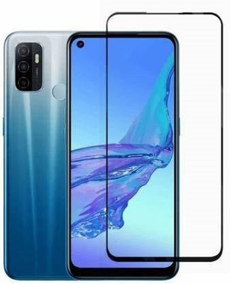 DSCASE Edge To Edge Tempered Glass for OPPO A33(Pack of 1)