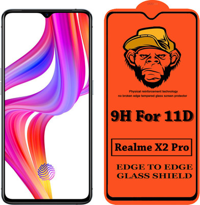 CRodible Edge To Edge Tempered Glass for Realme X2 Pro(Pack of 1)