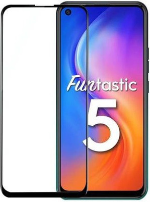 Caseline Edge To Edge Tempered Glass for Tecno Spark 5, TECNO Spark 5 Pro(Pack of 1)
