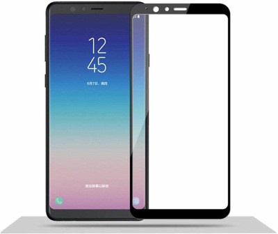 DropFit Edge To Edge Tempered Glass for Samsung Galaxy A8 Star(Pack of 1)