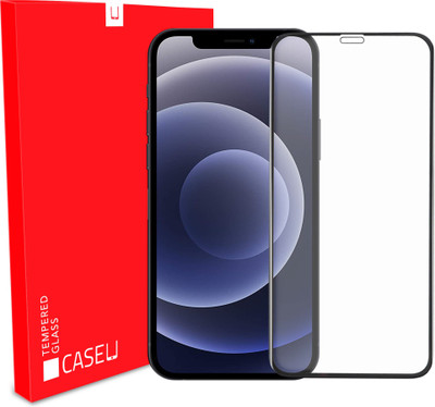 Case U Edge To Edge Tempered Glass for Apple iPhone 12, Apple iPhone 12 Pro(Pack of 1)