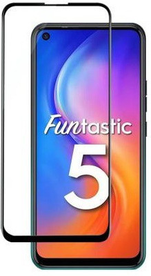 Caseline Edge To Edge Tempered Glass for Tecno Spark 5, TECNO Spark 5 Pro(Pack of 1)