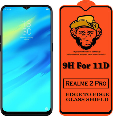 CRodible Edge To Edge Tempered Glass for Realme 2 Pro(Pack of 1)