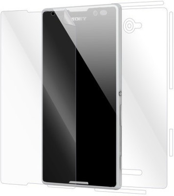 STUFF Guards Front and Back Screen Guard for Sony Xperia C(Pack of 2)