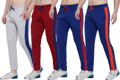 MYO Solid Men Multicolor Track Pants