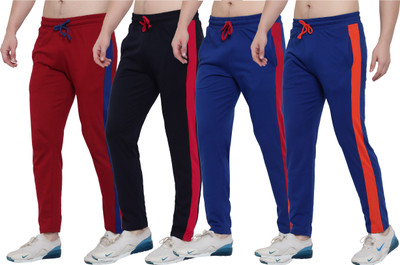 MYO Solid Men Multicolor Track Pants