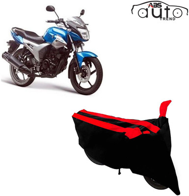 ABS AUTO TREND Two Wheeler Cover for Yamaha(SZ-RR, Black, Red)