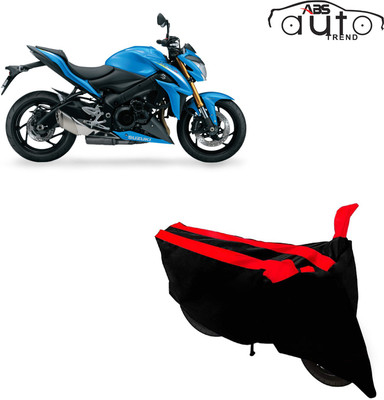 ABS AUTO TREND Two Wheeler Cover for Suzuki(GSX S1000, Black, Red)