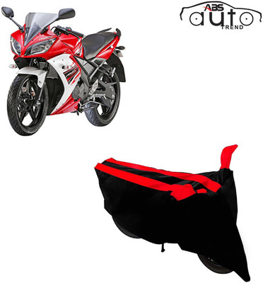 ABS AUTO TREND Two Wheeler Cover for Yamaha(YZF R1M, Black, Red)