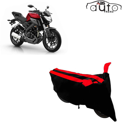 ABS AUTO TREND Two Wheeler Cover for Yamaha(MT 15, Black, Red)