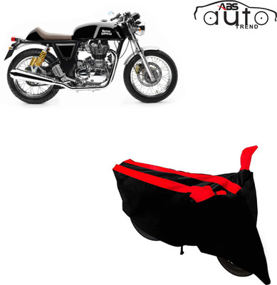 ABS AUTO TREND Two Wheeler Cover for Royal Enfield(Continental GT 650, Black, Red)