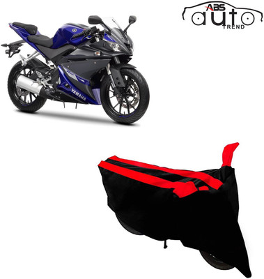 ABS AUTO TREND Two Wheeler Cover for Yamaha(YZF R15 Ver 2.0, Black, Red)