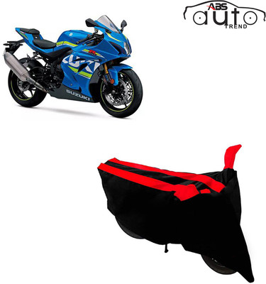 ABS AUTO TREND Two Wheeler Cover for Suzuki(GSX R1000, Black, Red)
