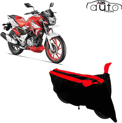 ABS AUTO TREND Two Wheeler Cover for Hero(Xtreme 200S, Black, Red)