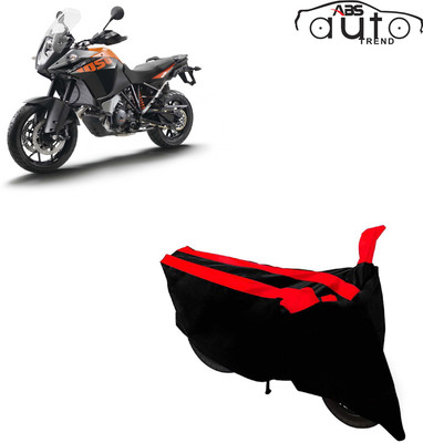 ABS AUTO TREND Two Wheeler Cover for KTM(1050 Adventure, Black, Red)