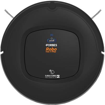 EUREKA FORBES Robo Vac N Mop Robotic Floor Cleaner with 2 in 1 Mopping and Vacuum, Anti-Bacterial Cleaning  (Black, Grey)