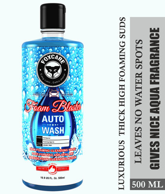 FOXCARE FOAM BLASTER AUTO WASH SHAMPOO Car Washing Liquid(500 ml)