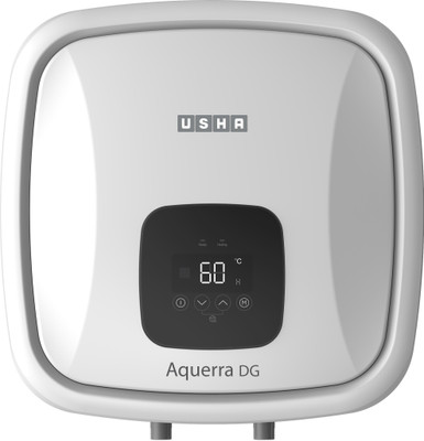 USHA 25 L Storage Water Geyser (Aquerra DG, White, Grey)