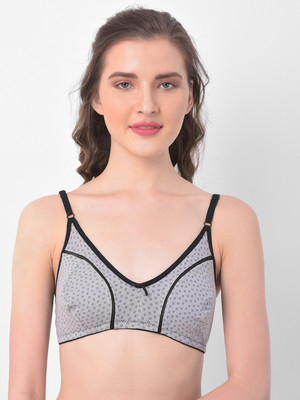 Clovia Women Full Coverage Non Padded Bra(Grey)