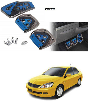 PRTEK Universal3 Pcs Sports Anti-Skid Car Pedals(MANUAL SHIFT) kit Pad Covers Set (BLUE) C154 Car Pedal