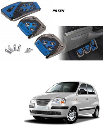 PRTEK Universal3 Pcs Sports Anti-Skid Car Pedals(MANUAL SHIFT) kit Pad Covers Set (BLUE) C77 Car Pedal