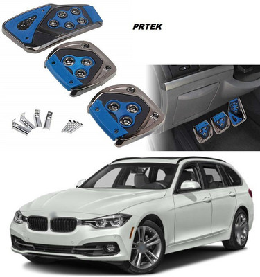 PRTEK Universal3 Pcs Sports Anti-Skid Car Pedals(MANUAL SHIFT) kit Pad Covers Set (BLUE) C35 Car Pedal