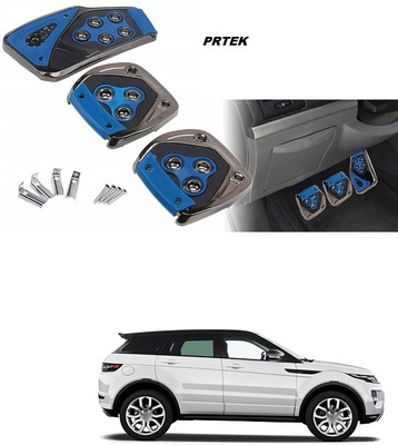 PRTEK Universal3 Pcs Sports Anti-Skid Car Pedals(MANUAL SHIFT) kit Pad Covers Set (BLUE) C37 Car Pedal