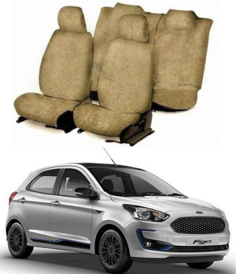 Chiefride Cotton Car Seat Cover For Ford Figo(5 Seater, 2 Back Seat Head Rests)