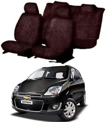 Chiefride Cotton Car Seat Cover For Chevrolet Spark(All Detachable Headrest, Without Back Seat Arm Rest, 5 Seater, 2 Back Seat Head Rests)