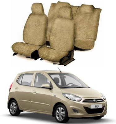 Chiefride Cotton Car Seat Cover For Hyundai i10(All Detachable Headrest, Without Back Seat Arm Rest, 5 Seater, 2 Back Seat Head Rests)