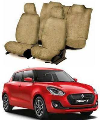 Chiefride Cotton Car Seat Cover For Maruti New Swift(All Detachable Headrest, Without Back Seat Arm Rest, 5 Seater, 2 Back Seat Head Rests)