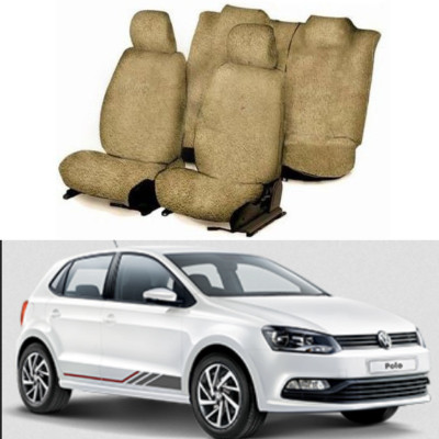 Chiefride Cotton Car Seat Cover For Volkswagen Polo(All Detachable Headrest, Without Back Seat Arm Rest, 5 Seater, 2 Back Seat Head Rests)