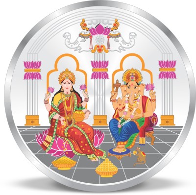 Precious Moments Laxmi and Ganesh JI 10GM S 999 10 kg Silver Coin