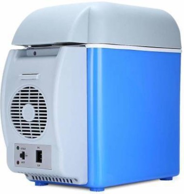 My Kitchen 5444 Mini Refrigerator Portable Fridge For travel fridge 6 L Compact Refrigerator (Blue, White) 7.5 L Car Refrigerator(Blue)