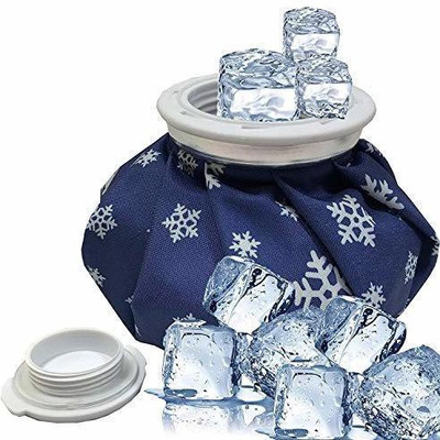 OneRetail Simple fill the ice bag with ice-cubes and shut it with the cap and you are good to go Hot and Cold Pack(Blue)