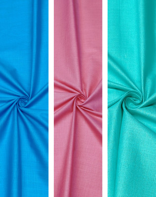 SUBHDIN Cotton Linen Self Design Shirt Fabric