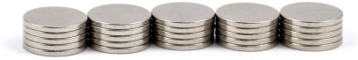 ART IFACT 20 Pieces of 12mm x 1.5mm Neodymium Magnets - N52 Disc / Cylindrical magnets - Rare Earth NdfeB Fridge Magnet, Multipurpose Office Magnets, Magnetic Paper Holder Pack of 20(Silver)