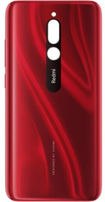 Unique4Ever Xiaomi Redmi 8 With Side Key Back Panel(Ruby Red)
