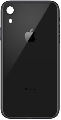 AL AMAZING STORE Apple iPhone XR Back Panel(Black)