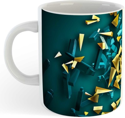 BuyAmaze Amazing Creative 3D Pattern Ceramic Coffee Mug(350 ml)