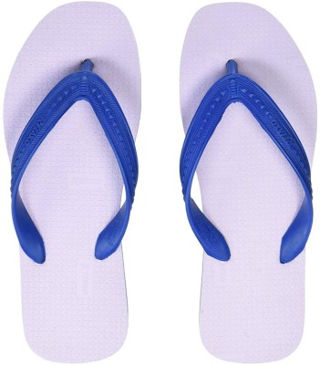 Relaxo Men Slippers(Blue, White 10)