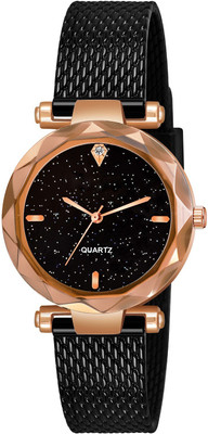 COSMIC BL-007 black best quality strap analog Analog Watch - For Girls