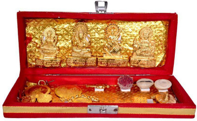 Cyan spritual Dhan Laxmi Varsha Yantra for Diwali Puja, Kuber Yantra, Lakshmi Yantra for Money, Business, Home Decor Items, Pack of 1 Brass Yantra (Pack of 1) Brass Yantra (Pack of 1) Brass Yantra