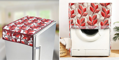 E-Retailer Front Loading Washing Machine  Cover(Width: 58 cm, Pink)