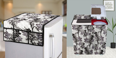 E-Retailer Semi-Automatic Washing Machine  Cover(Width: 81 cm, Black)