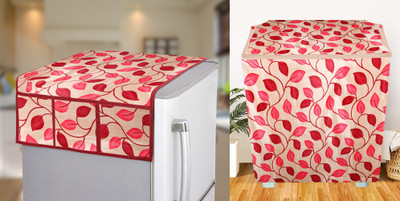 E-Retailer Semi-Automatic Washing Machine  Cover(Width: 81 cm, Red)