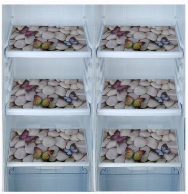 DPA Collection Fridge Mat(Width: 30 cm, Multicolor)