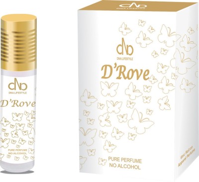 DNA Lifestyle D'ROVE - CLASSIC SERIES 6ML ATTAR ROLL- ON CONCENTRATED PERFUME Floral Attar(White Water Lily)