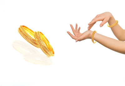 JIPPA Alloy Bangle(Pack of 4)